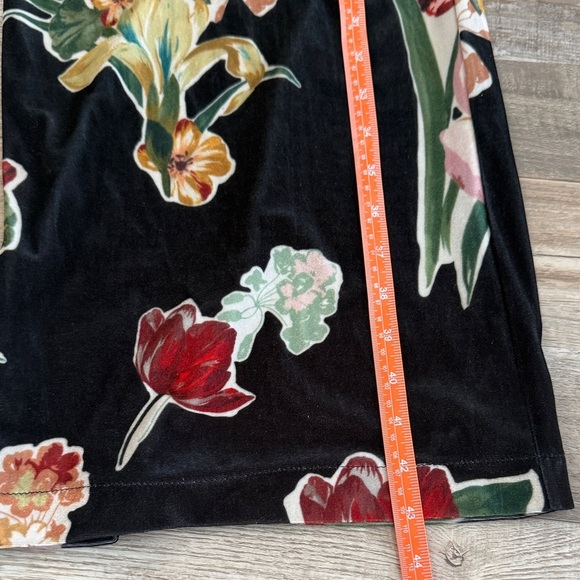 Vivian Shyu Floral Black Wide-Leg Pants size M/L - Picture 6 of 10